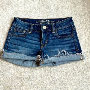 American Eagle super stretch shorts size 0